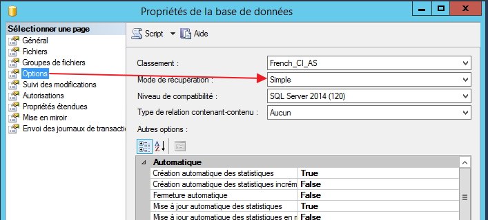TUTOS.EU : SQL Server - Purger tous les logs