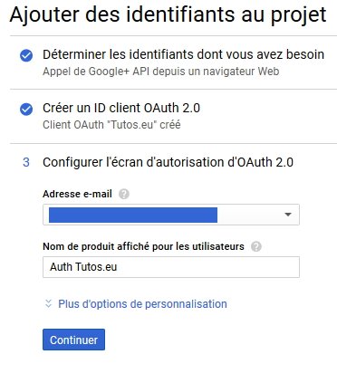 Tutos Eu Faire Un Bouton D Authentification Google Sur Votre Page Web