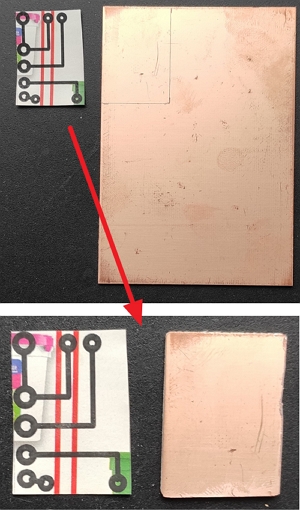 Aerzetix 2 plaques planches feuilles en cuivre pour circuit imprimé  100/75/1. 3800946726821