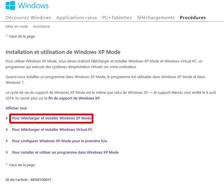 TUTOS.EU : Faire fonctionner un programme fait pour Windows XP sous